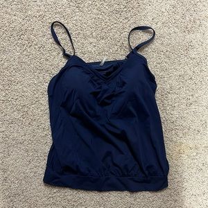 Lands End Tankini Bathing Suit Top